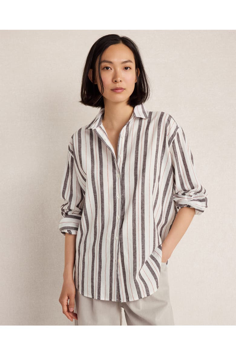 The Daily Shirt in Cotton Linen, Main, color, gianni natural