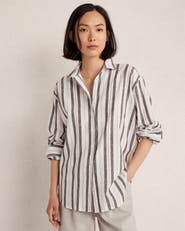 Haven Well Within The Daily Shirt in Cotton Linen
