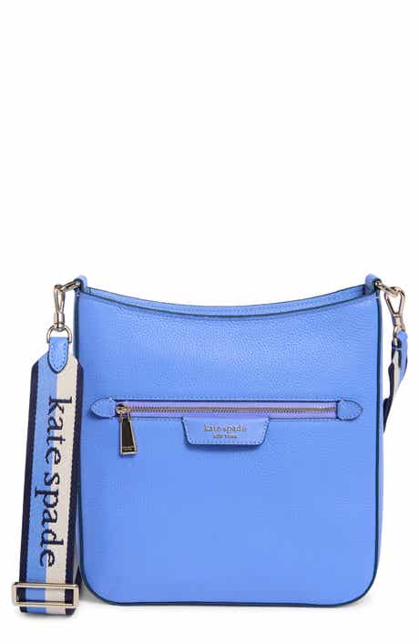 hudson pebble leather messenger bag
