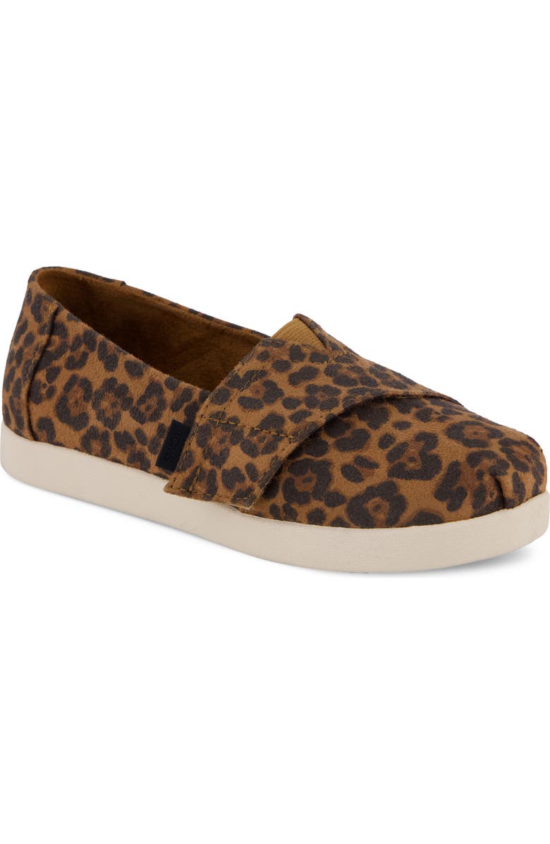 TOMS Kids' Alpargata Slip-On Sneaker, Main, color, Brown