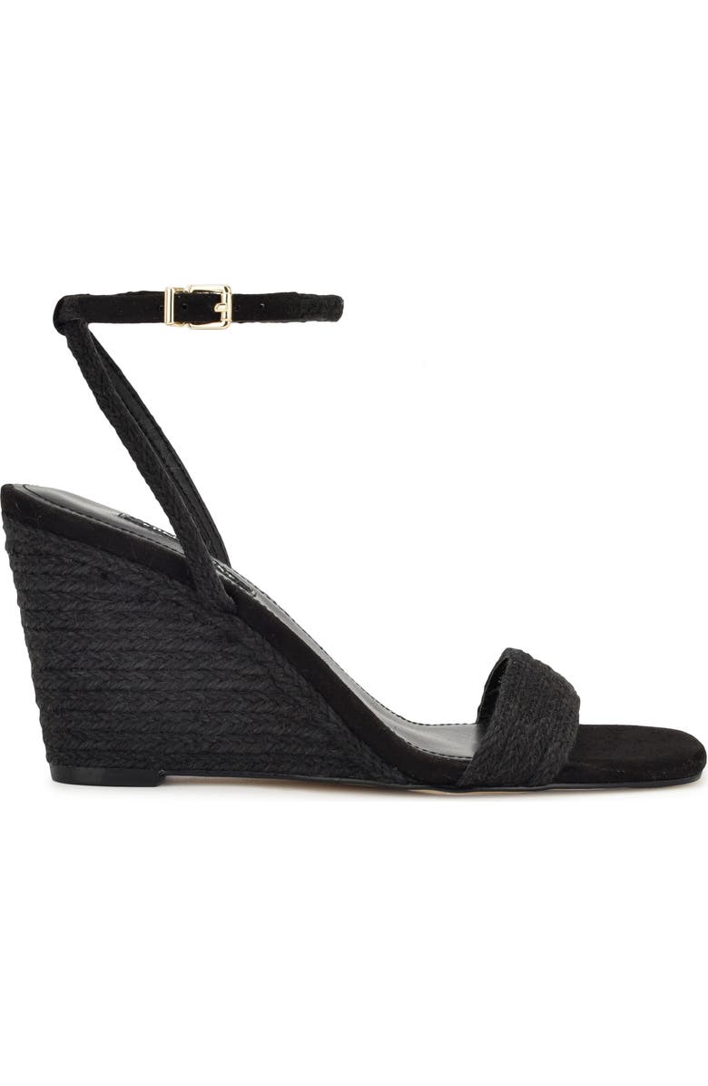 Nine West Nile Ankle Strap Wedge Sandal, Alternate, color,