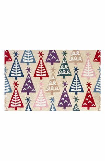 Scandi Holiday Tree Indoor/Outdoor Doormat