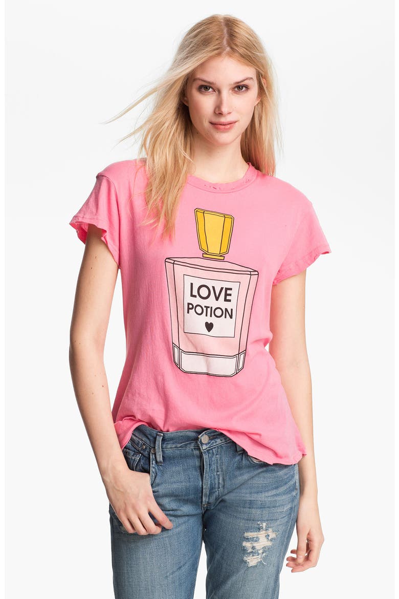 'Love Potion' Graphic Tee (Nordstrom Exclusive), Main, color, BEL AIR