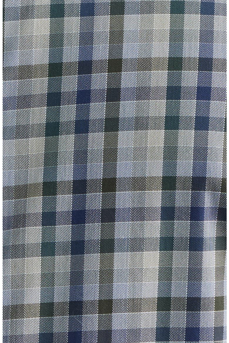 Swope Plaid Performance Twill Button-Down Shirt, Alternate, color, DARK OLIVE