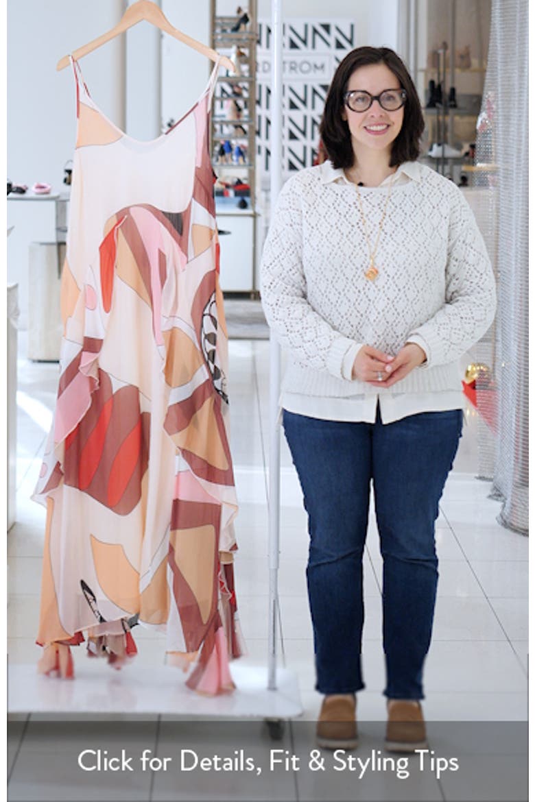 Sasha Ruffle Maxi Dress video