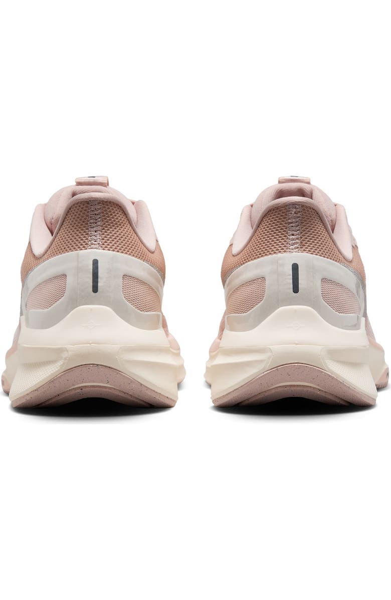 Nike Air Zoom Structure 25 Road Running Shoe, Alternate, color, Pink Oxford/ Pale Ivory