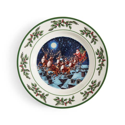 Christmas Tree Annual Collector Plate 10"