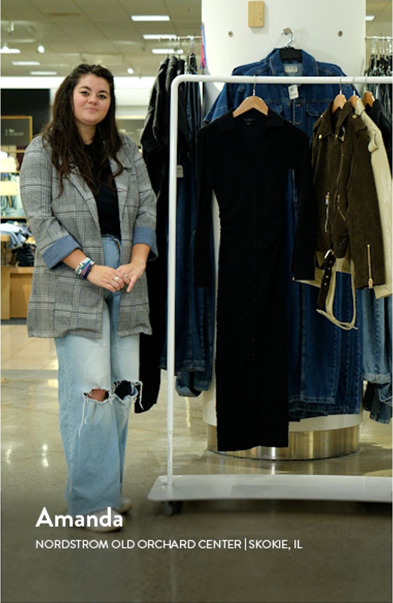 Connie Long Sleeve Midi Dress, sales video thumbnail