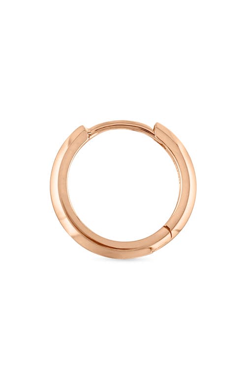 Shop Maria Tash Vertex Hoop Earring In Rose Gold