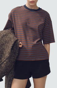 MANGO Stripe T-Shirt