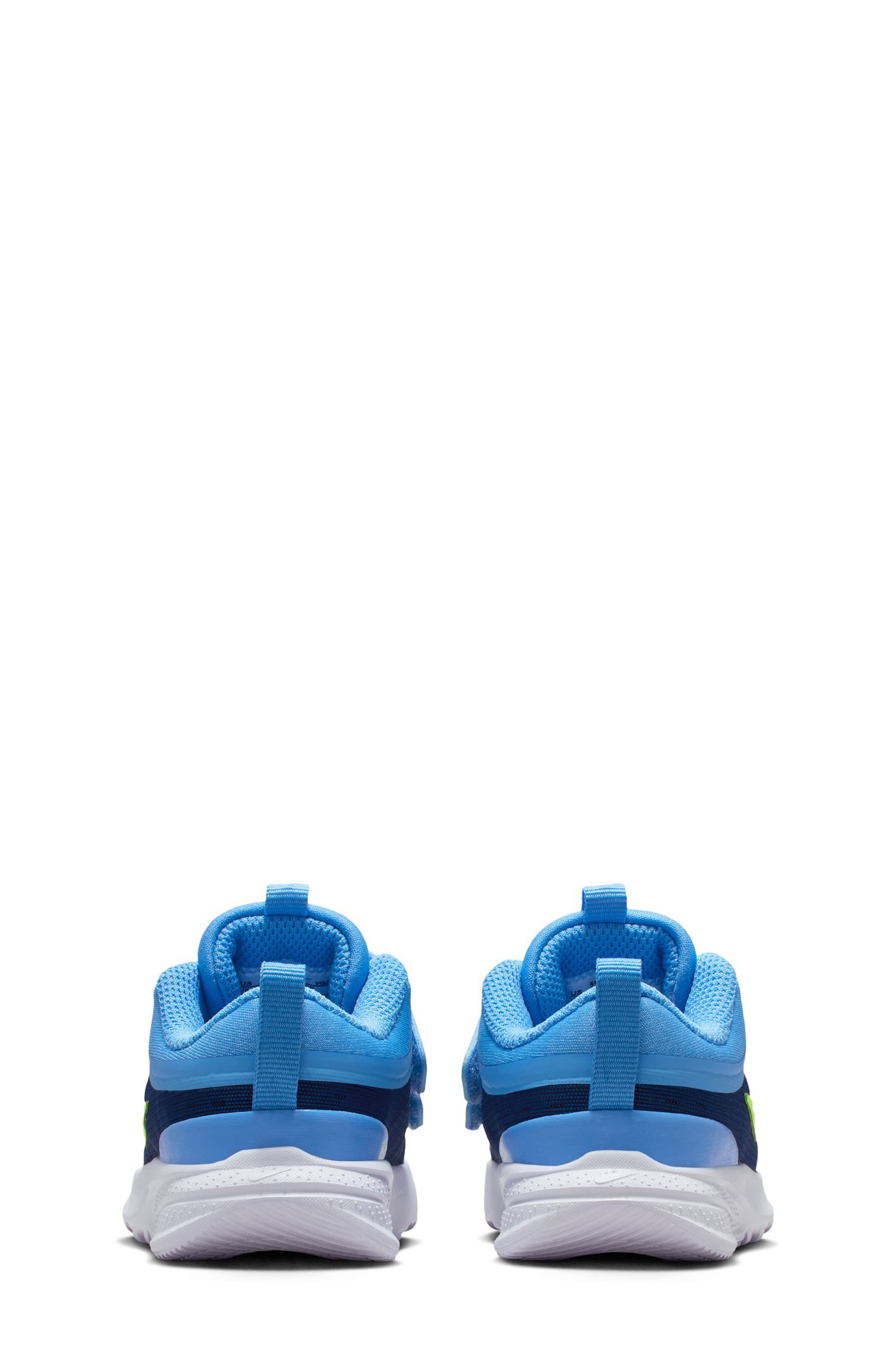 Nike Kids' Star Runner 5 Sneaker, Alternate, color, Blue/ Volt/ Blue Void