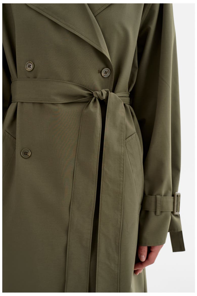 Colette | Oversized Trench Coat, Alternate, color, Dark Olive
