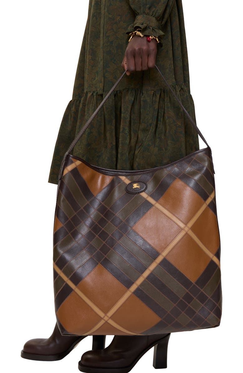 Burberry Large Highlands Shoulder Bag, Alternate, color,