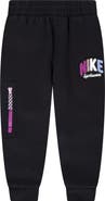Nike Kids' Bouclé Trim Graphic Joggers