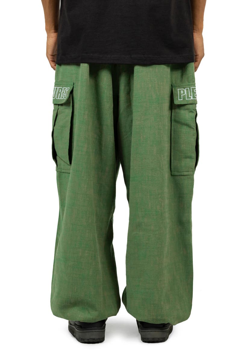 PLEASURES Vistor Wide Fit Cargo Pants, Alternate, color, 