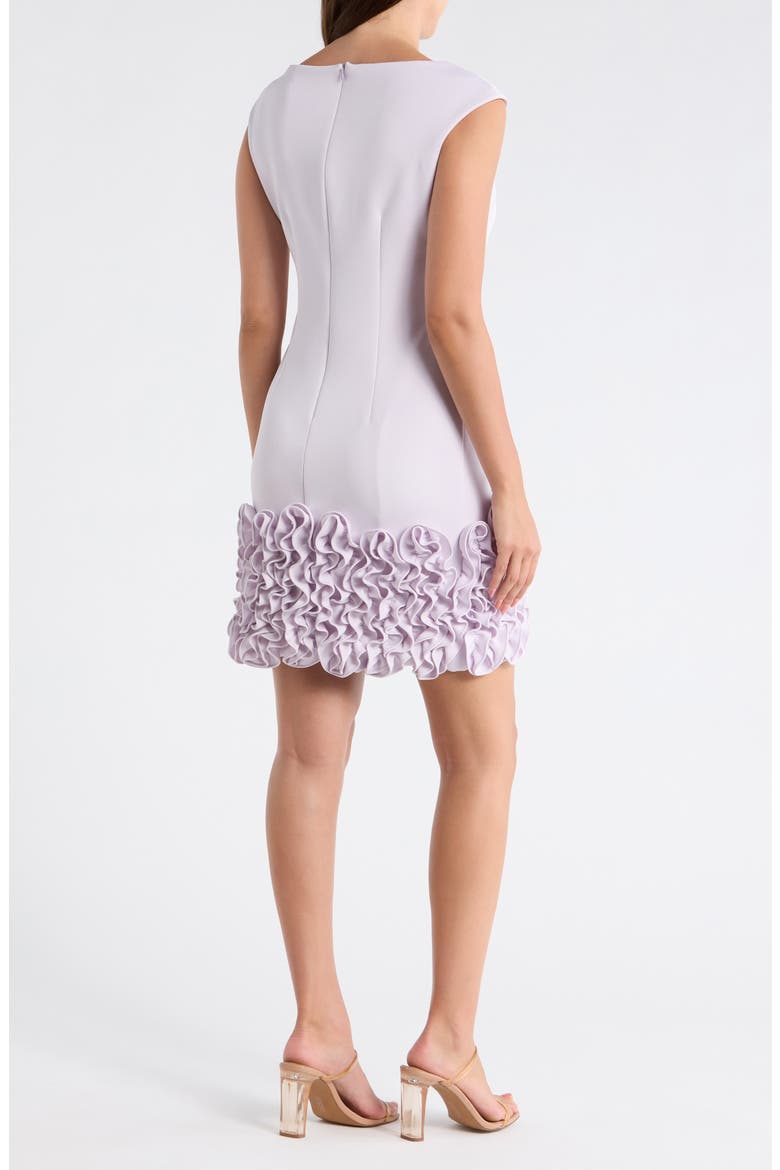 Ruffle Hem A-Line Dress, Alternate, color, LILAC