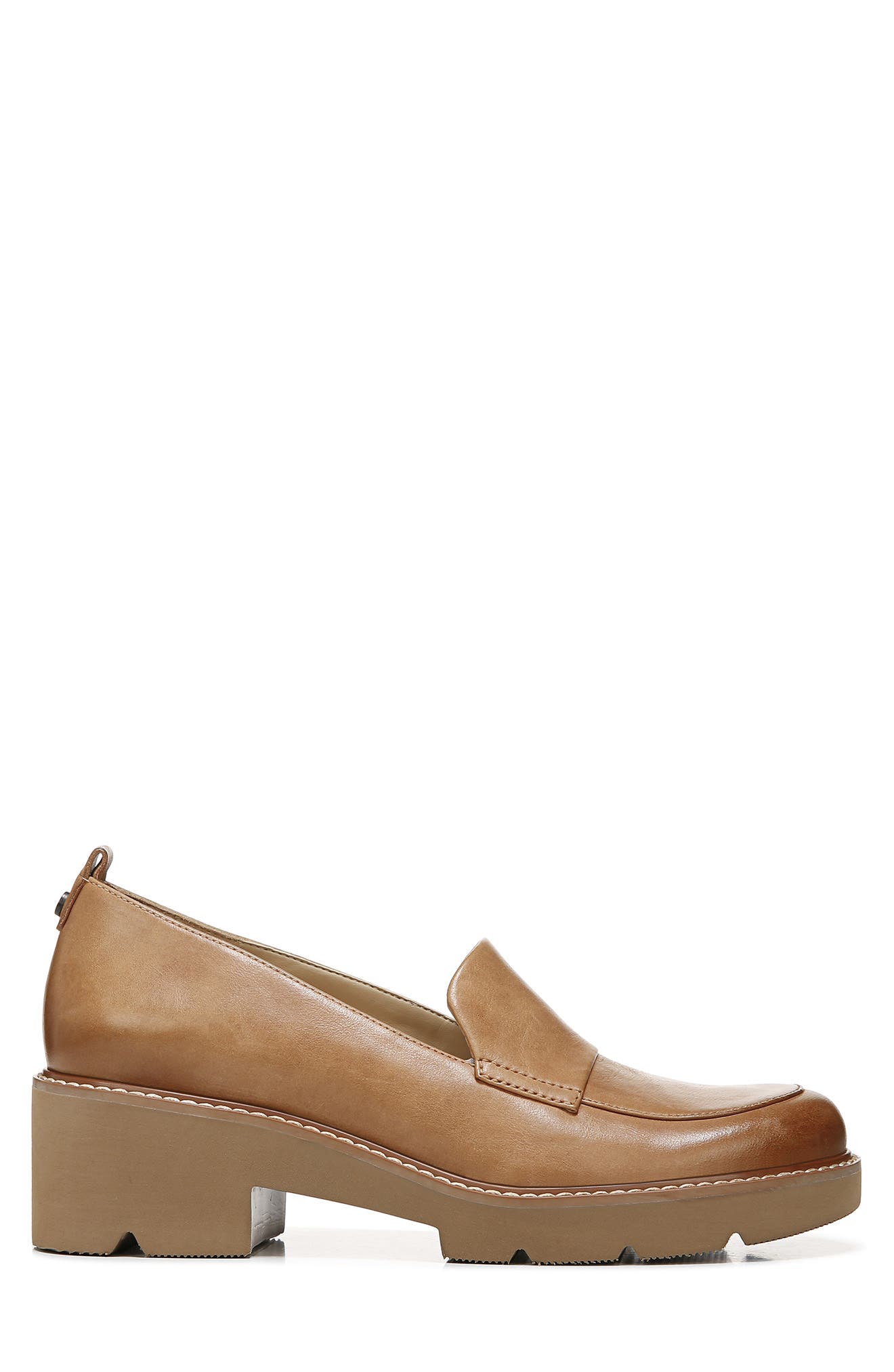 Darry Leather Loafer, Alternate, color, TOFFEE