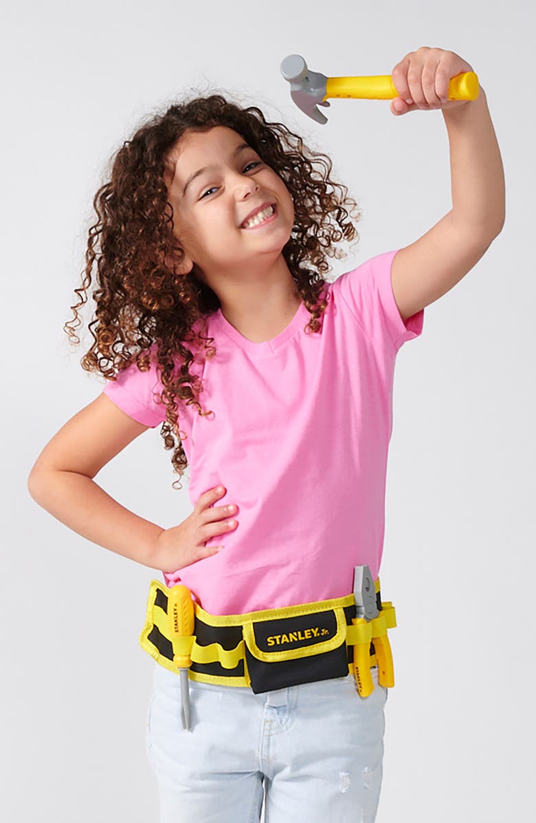 Stanley Jr. 24-Piece Pretend Play Toolbelt Set, Alternate, color, Yellow