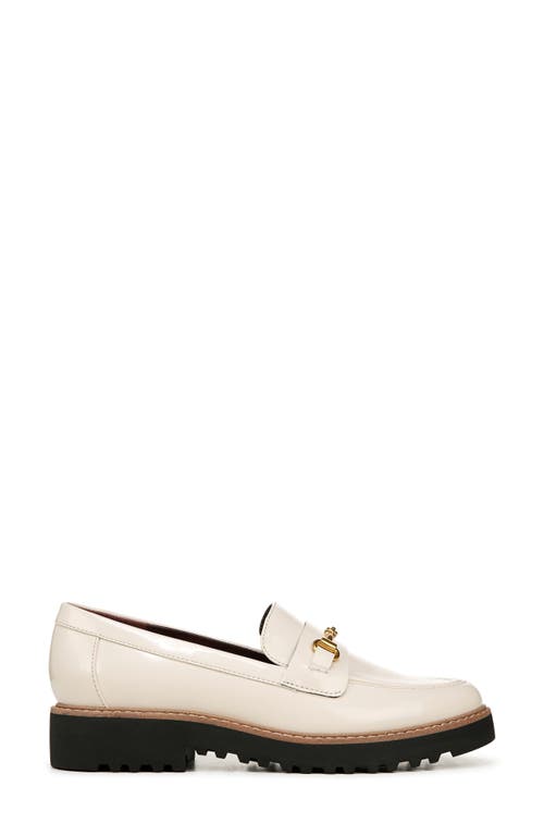 Franco Sarto Colette Bit Loafer In Vanilla White Faux Leather
