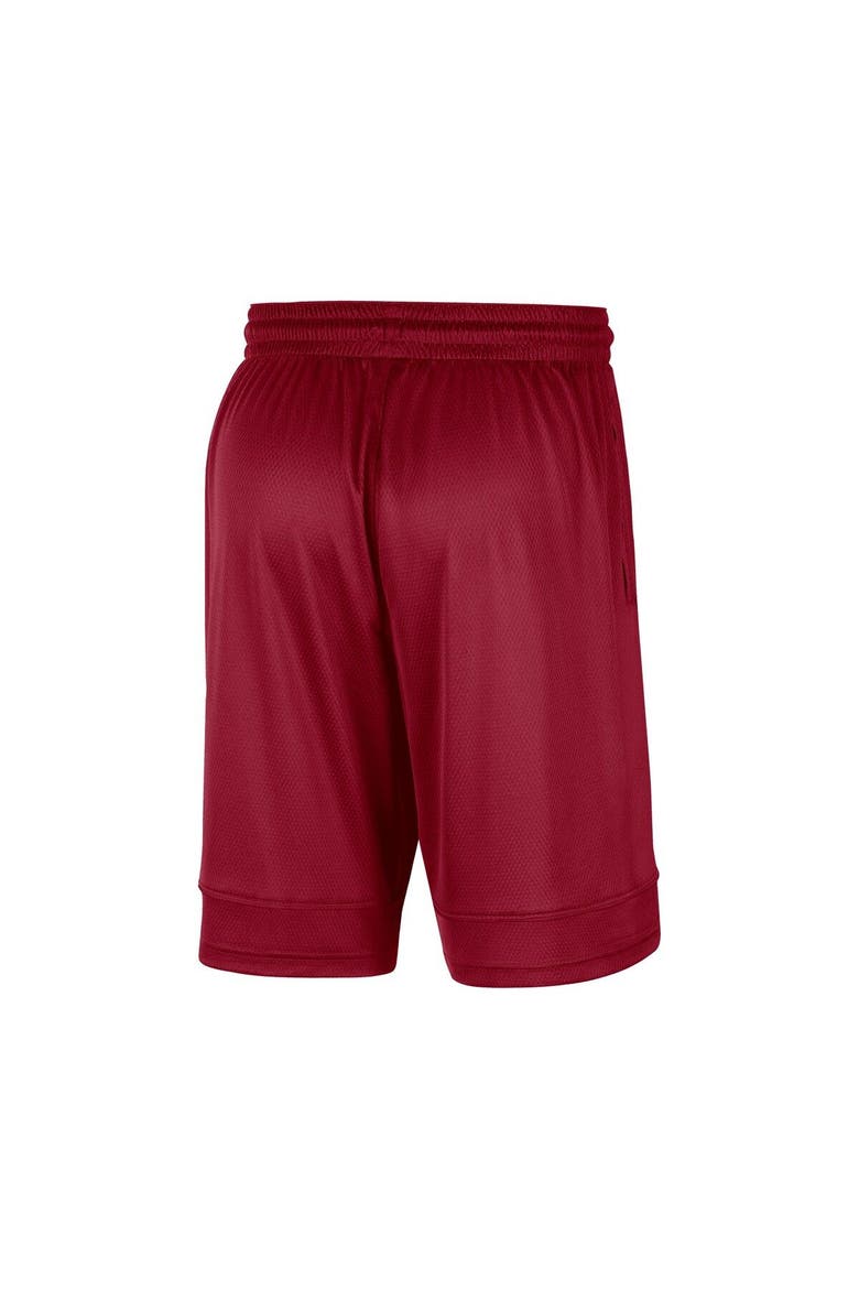 Men's Nike Crimson Oklahoma Sooners Fast Break Team Performance Shorts, Alternate, color, Crimson