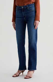 Brinley Mid Rise Straight Leg Jeans