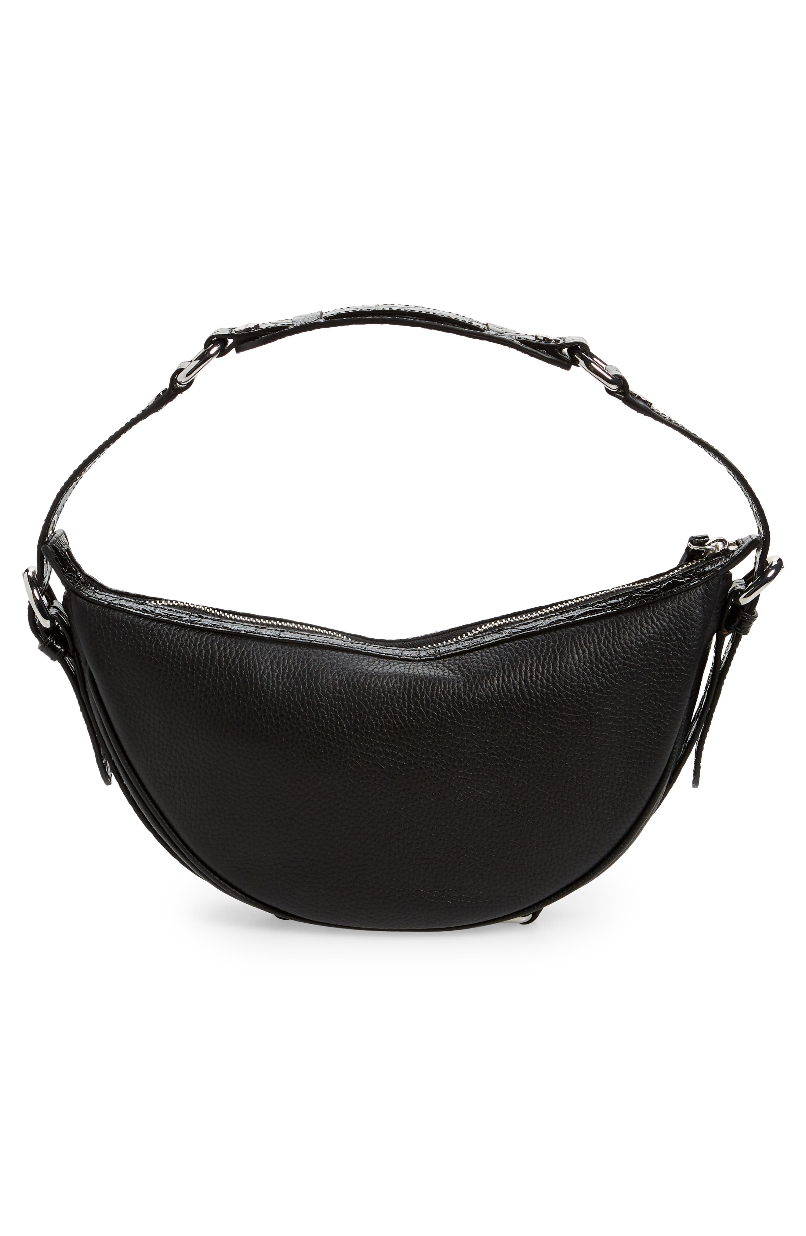 By Far Gib Leather Shoulder Bag, Alternate, color, 