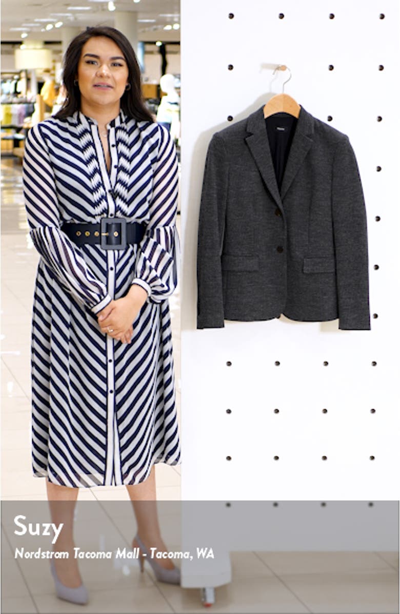 Classic Cotton & Wool Blend Shrunken Jacket, sales video thumbnail