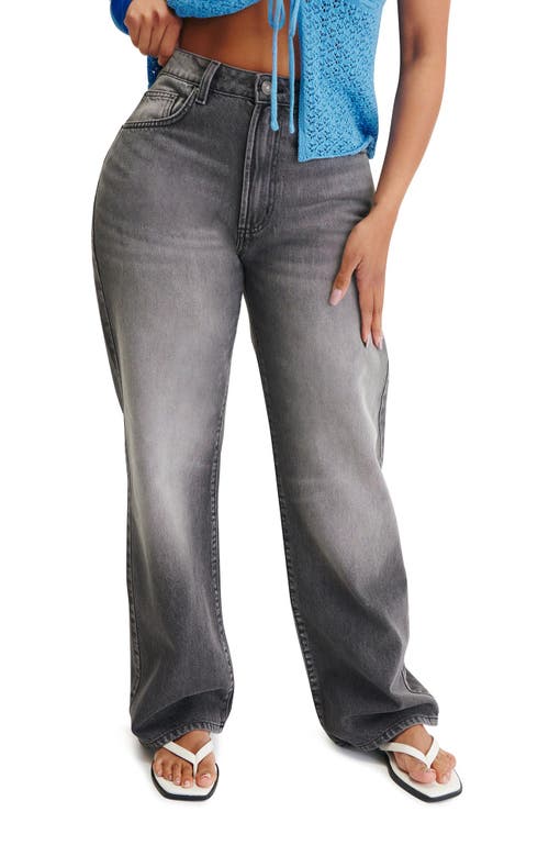 Cotton On Curvy 91 Straight Jean In Gray