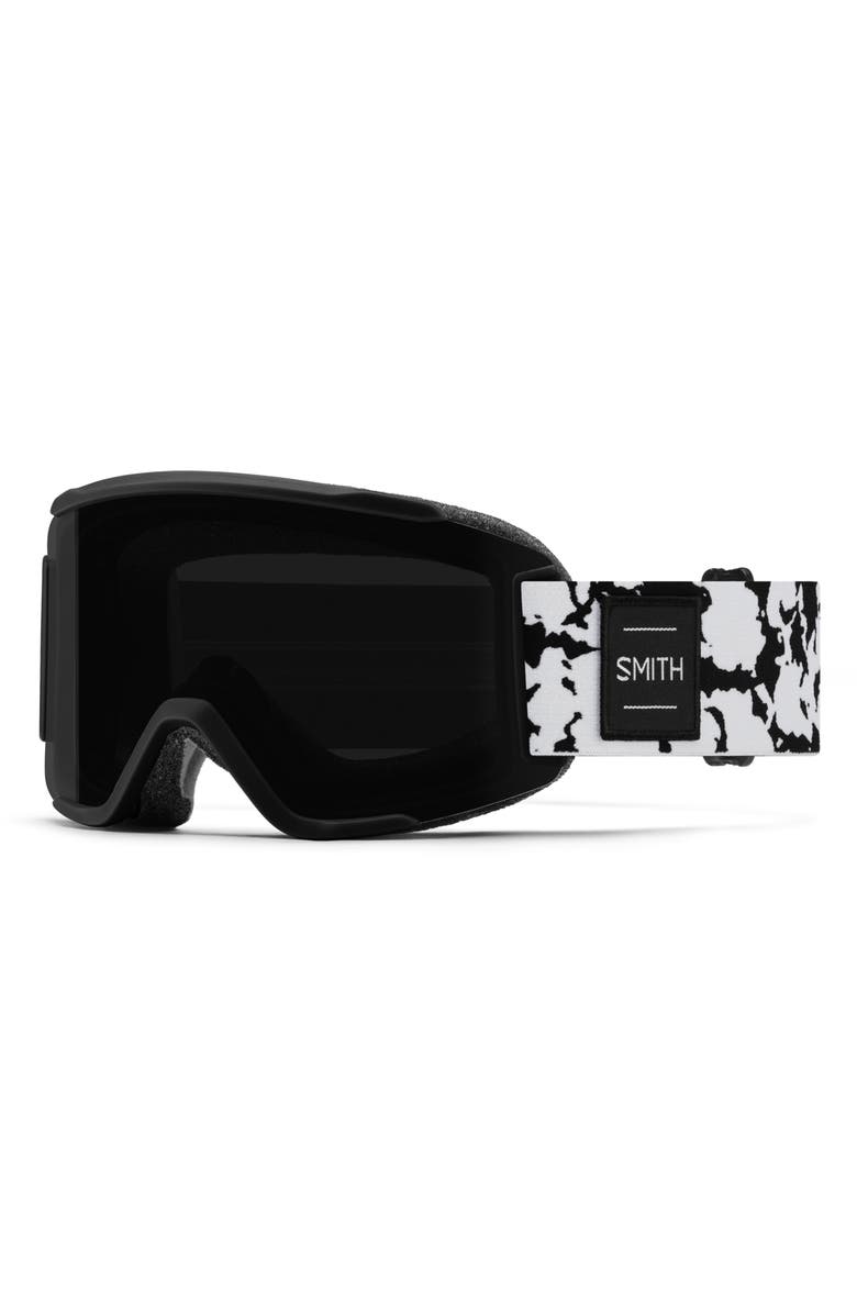 Smith Squad 180mm ChromaPop<sup>™</sup> Snow Goggles, Main, color, Black Marble / Sun Black
