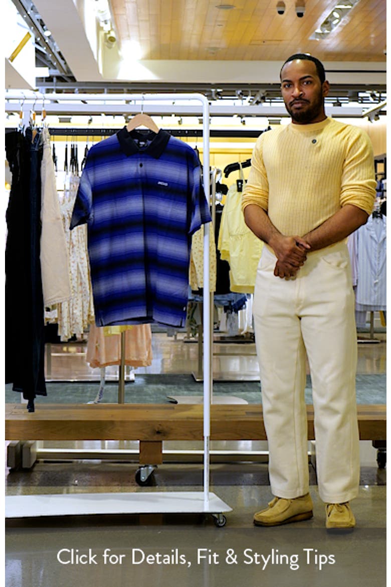 Molino Shadow Stripe Cotton Polo video