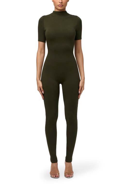 Naked Wardrobe The Nw T Jumpsuit In Olive