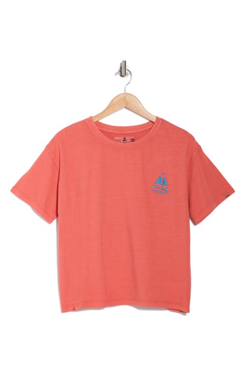 Toni Boxy Cotton Crop Tee