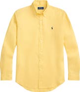 Polo Ralph Lauren Classic Fit Linen Button-Down Shirt