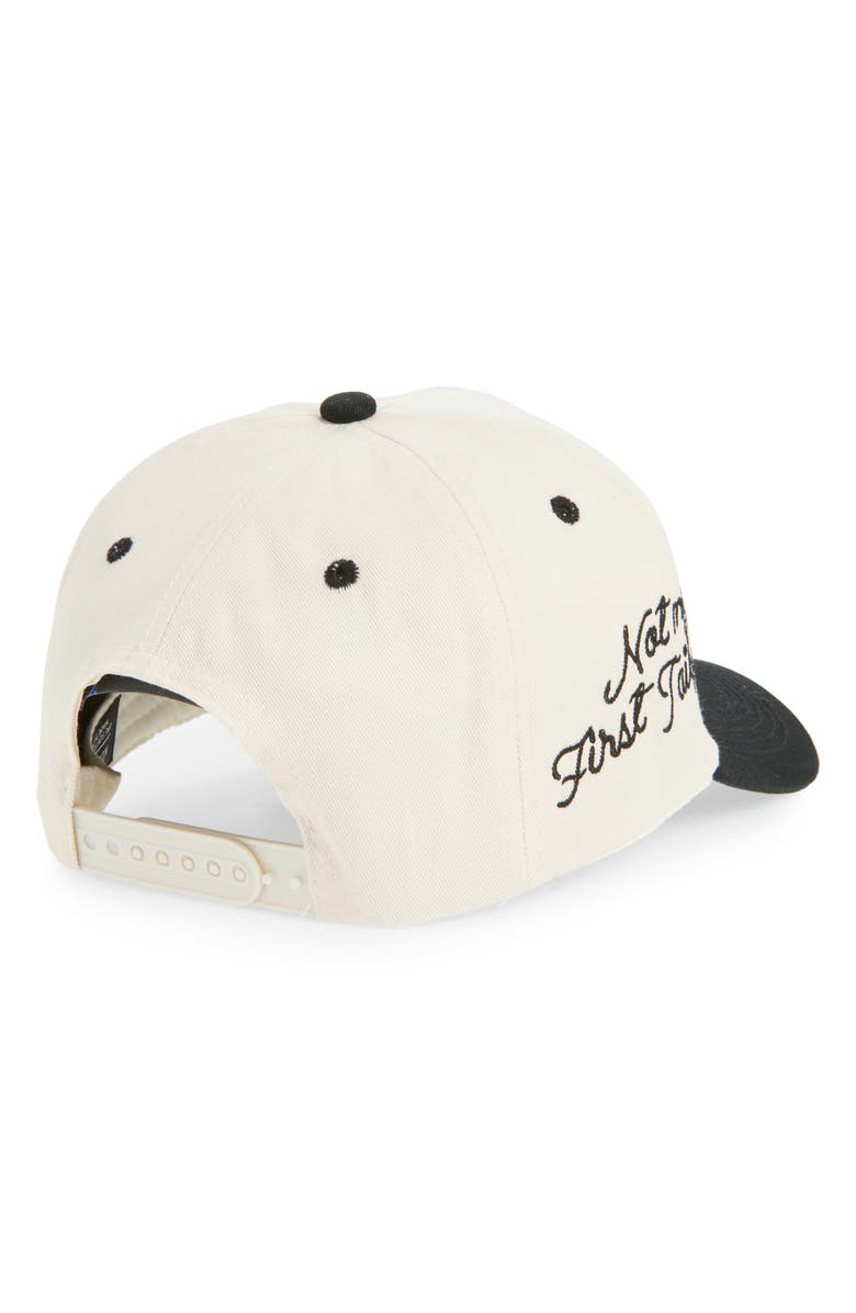 KenzKustomz Gameday Canvas Snapback Baseball Cap, Alternate, color, Black Canvas