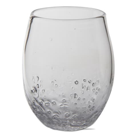 Ice Stemless Wine Glass Clear Drinkware for Everyday Use
