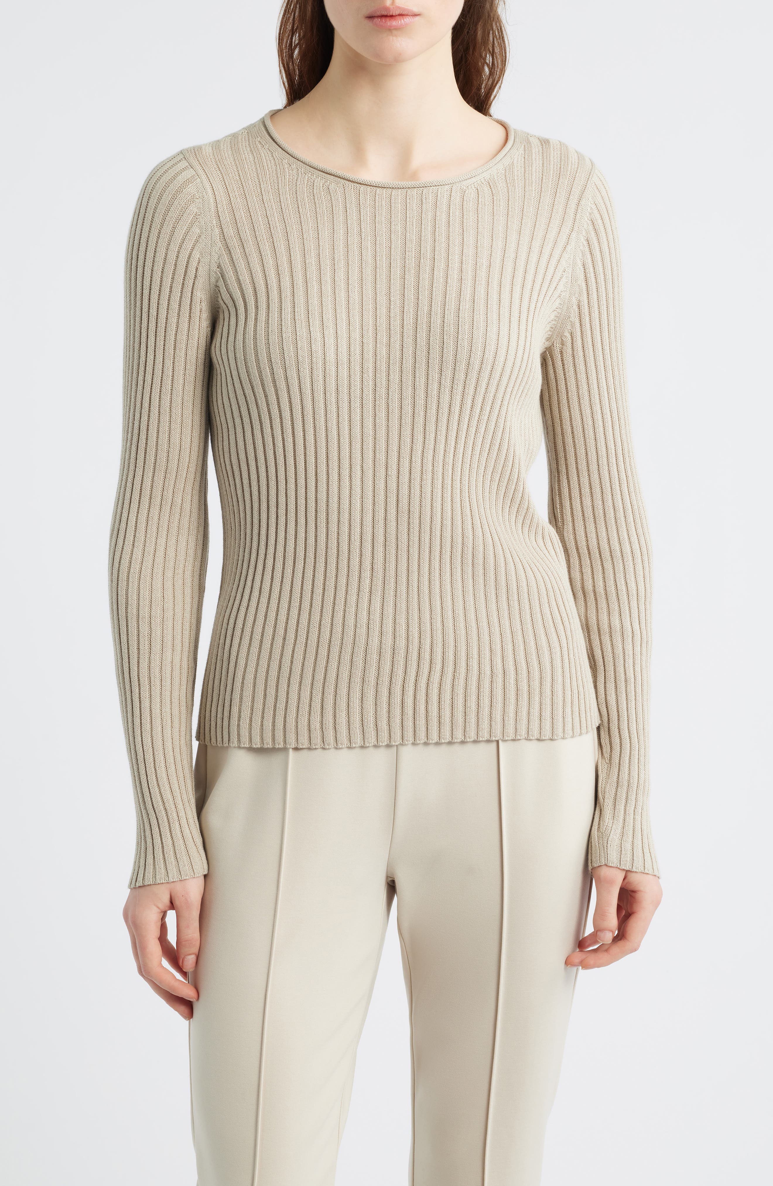 Rib Sweater