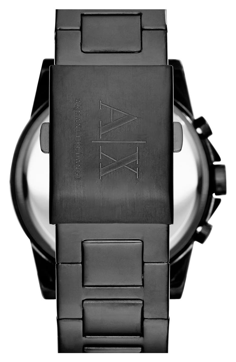 AX Armani Exchange Diamond Marker Chronograph Bracelet Watch, 45mm, Alternate, color, 