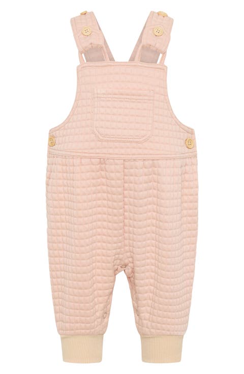 Waffle Knit Overalls (Baby)