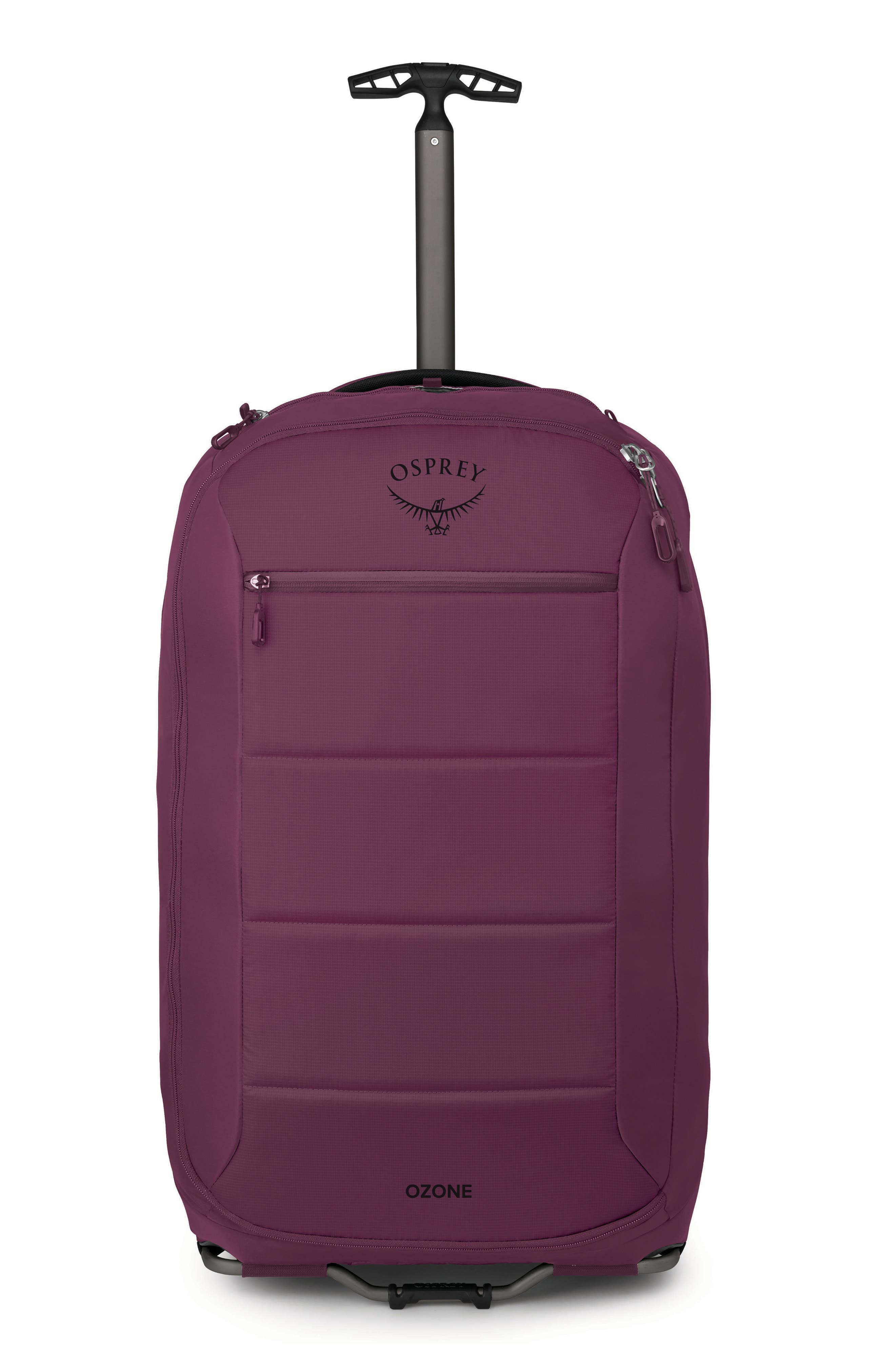 Osprey Ozone Four-Wheel 80-Liter Suitcase, Alternate, color, Moody Burgundy