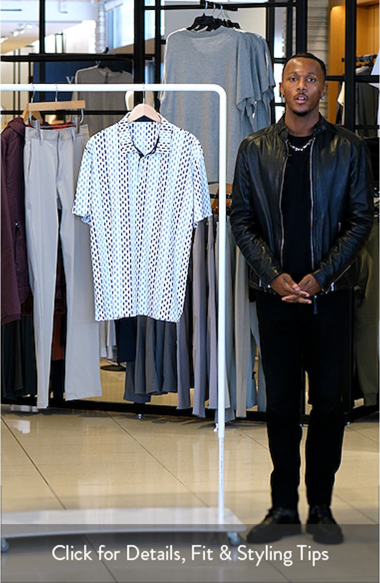 Yoyo Broken Stripe Golf Polo, sales video thumbnail