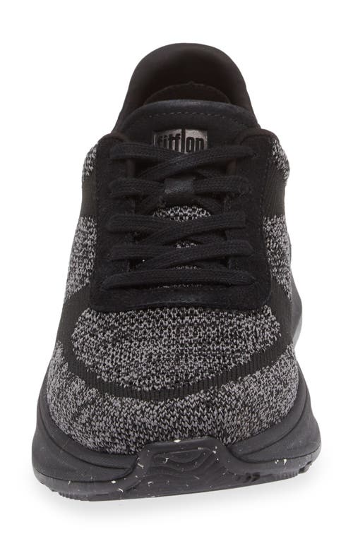 Fitflop F-mode Platform Sneaker In Black
