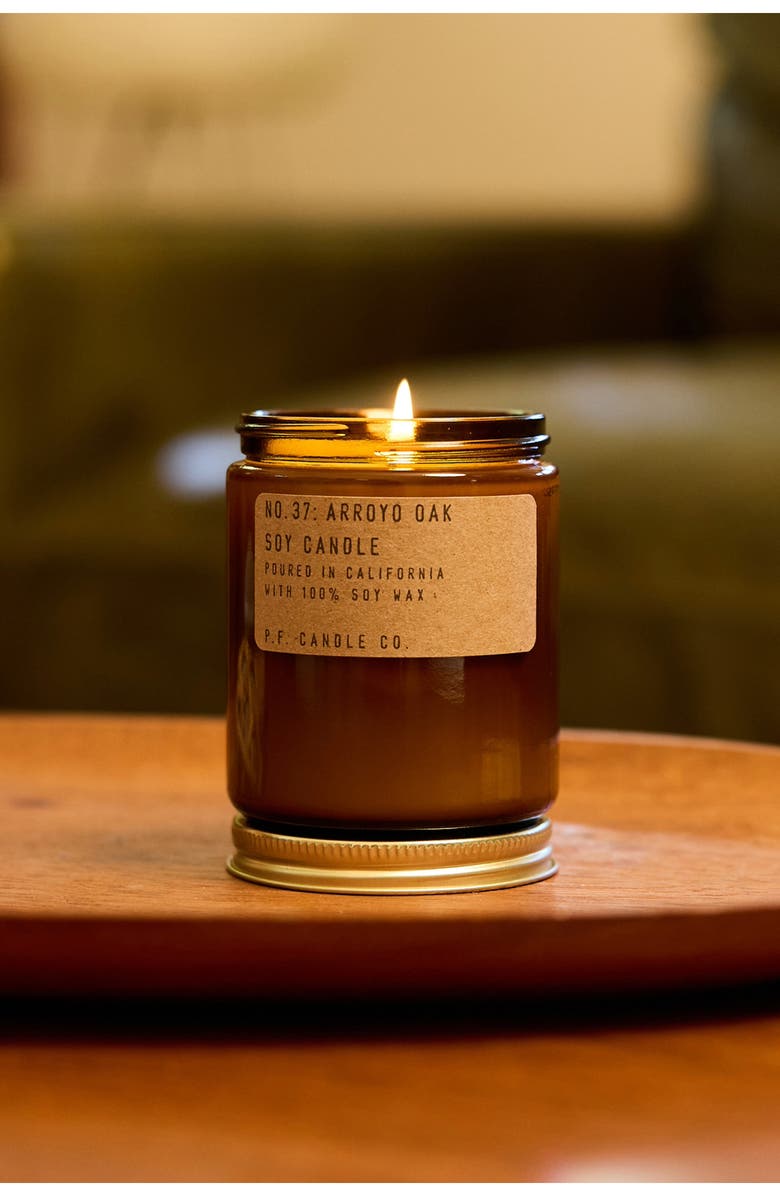 P.F. Candle Co. Arroyo Oak Candle, Alternate, color, Arroyo Oak