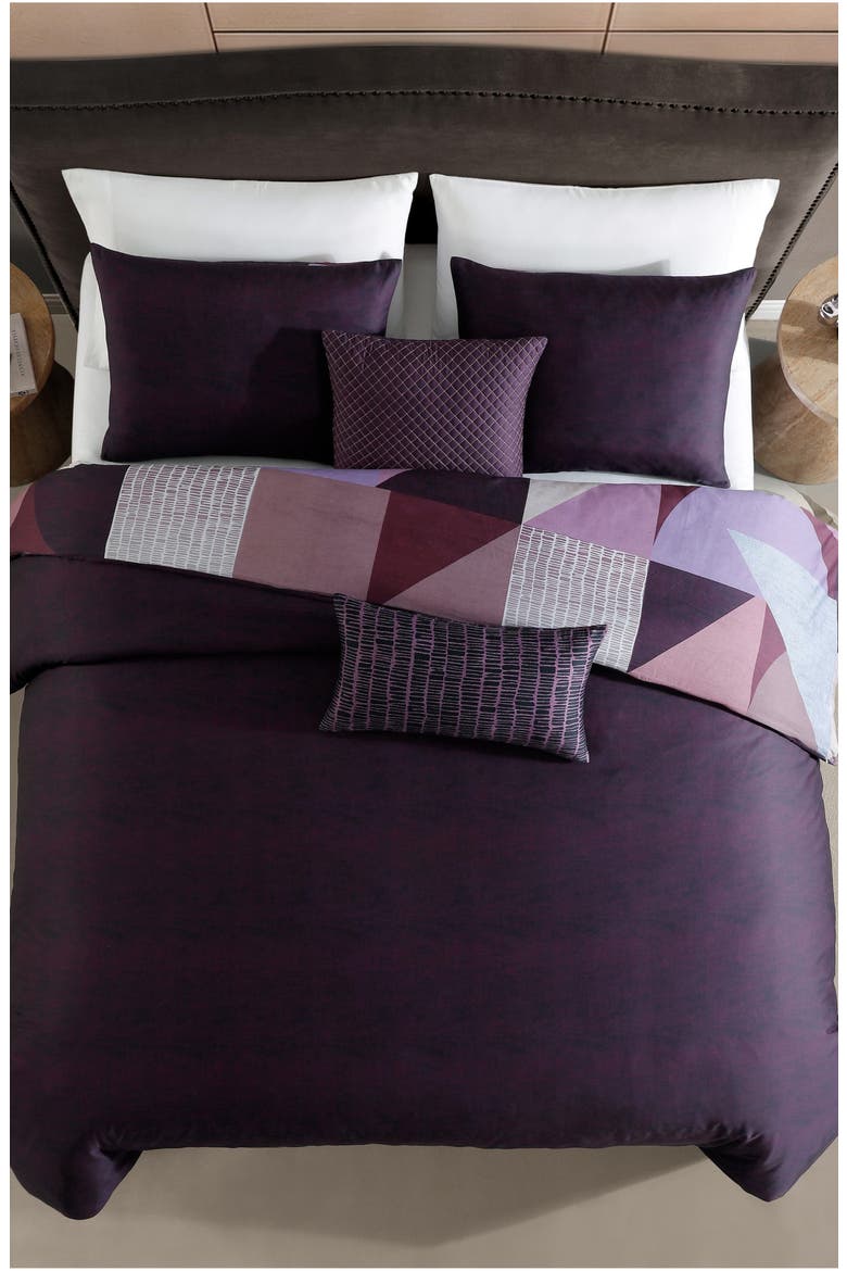 ORCHID MATRIX K, Alternate, color, PURPLE GEOMETRIC