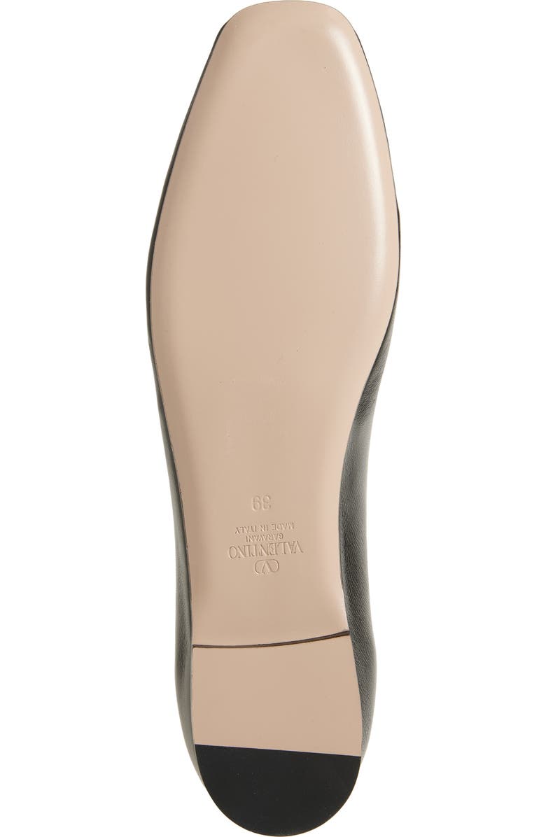Valentino Garavani VLOGO Ballerina Flat, Alternate, color,