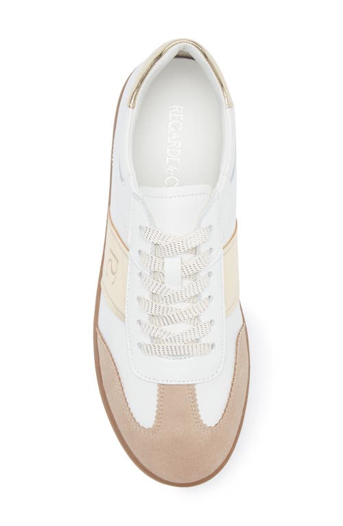 Regarde Le Ciel Grisel Sneaker In Antique/whte/platium