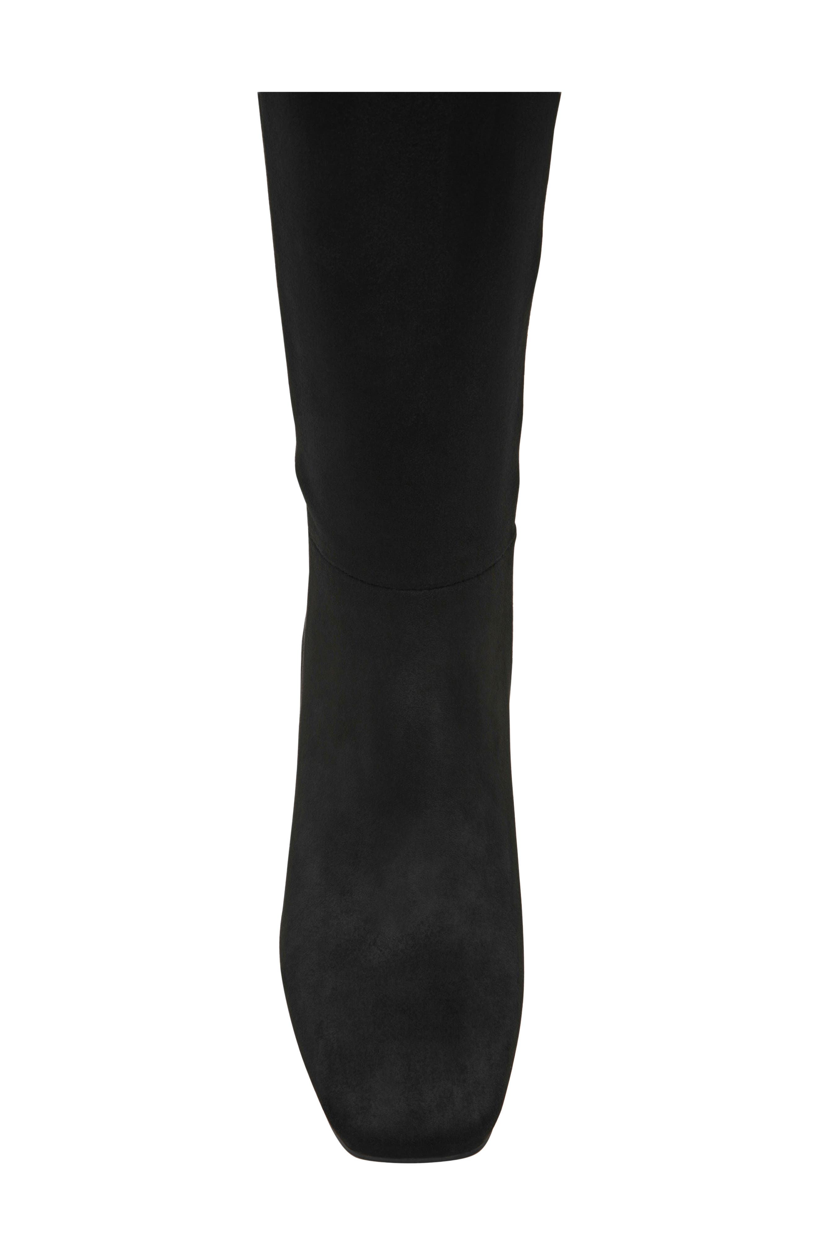 Oliviaa Knee High Boot, Alternate, color, BLACK MICROSUEDE