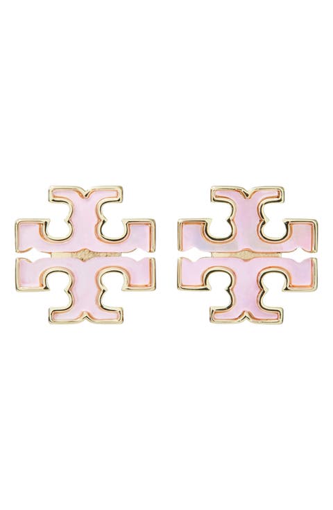 Moondance Mother of Pearl Stud Earrings