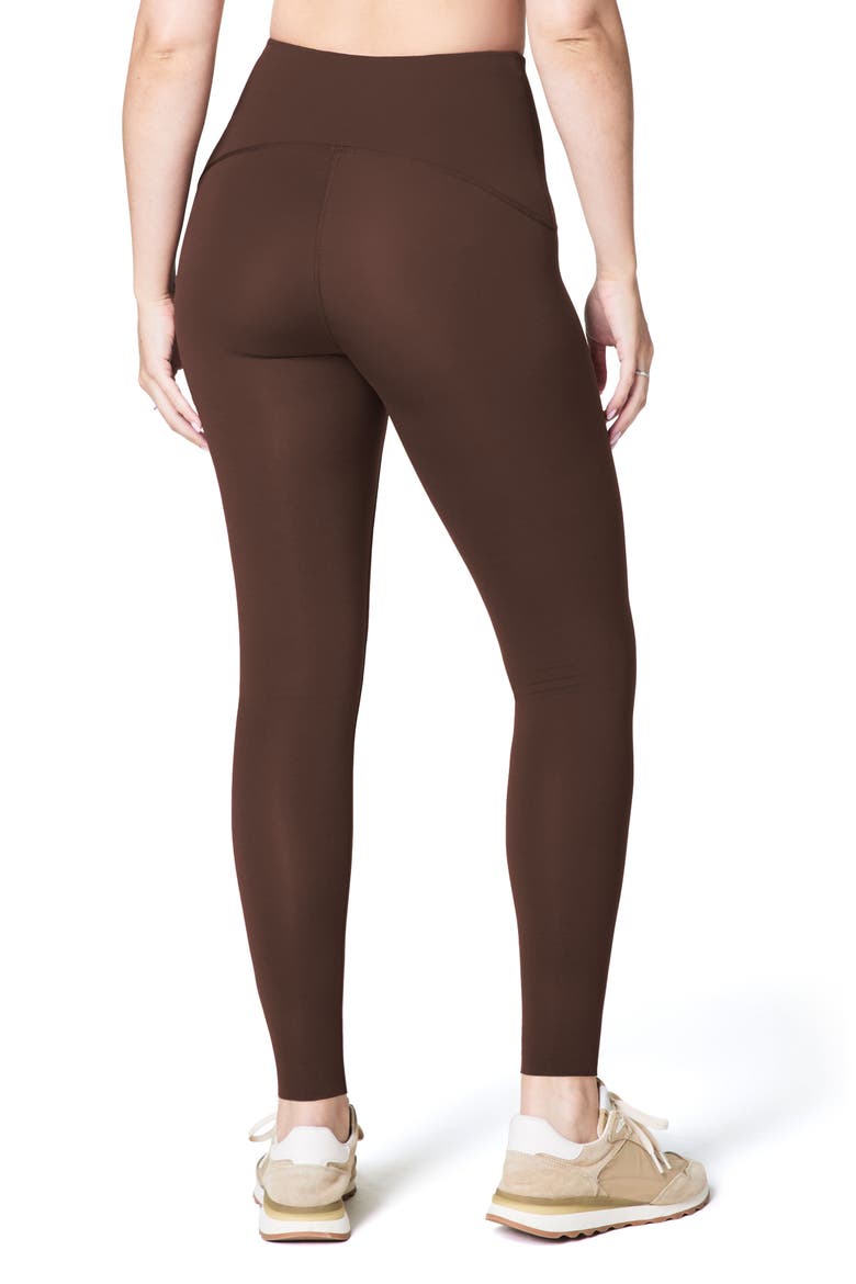 SPANXshape™ Booty Boost® Full Length Leggings, Alternate, color, ESPRESSO