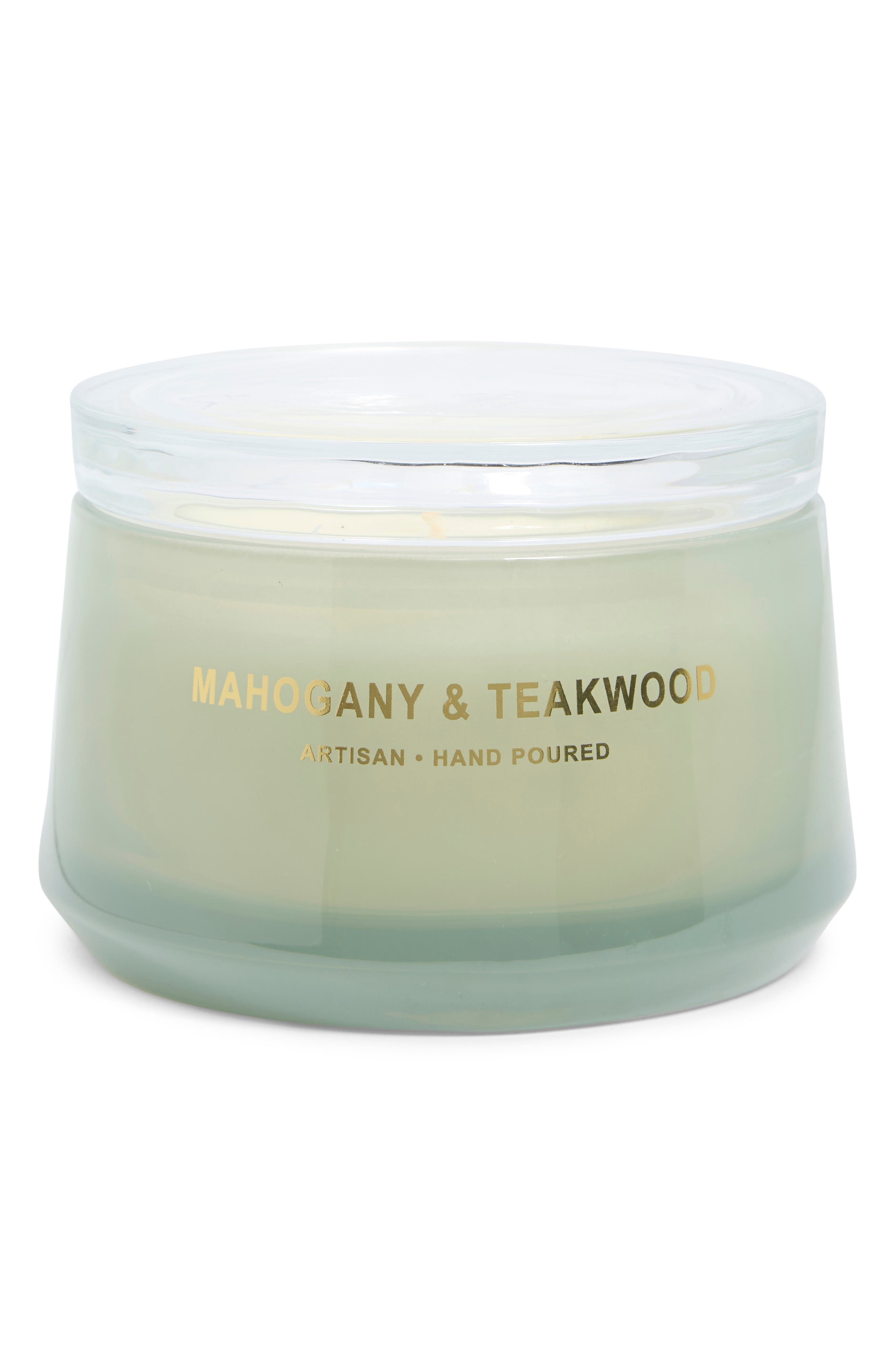 PORTOFINO CANDLES Mahogany & Teakwood Jar Candle