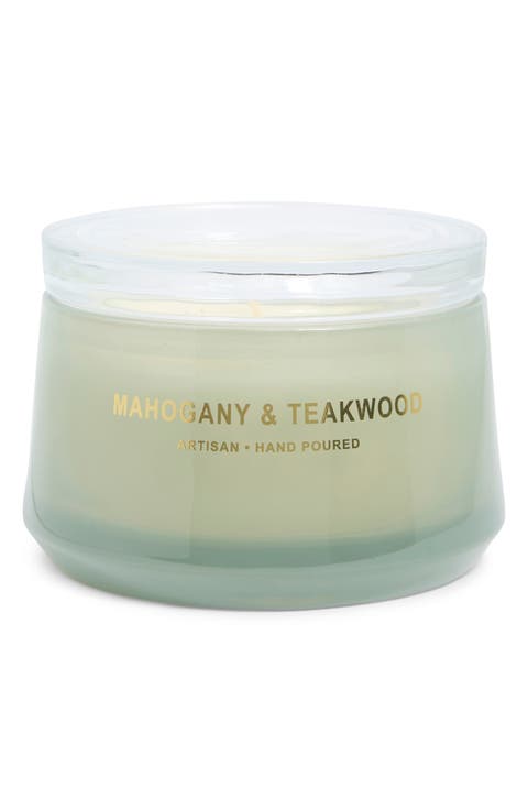 Mahogany & Teakwood Jar Candle